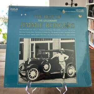 The Best of The Legendary Jimmie Rodgers LP 1965 RCA Victor LSP-3315(e) Sealed